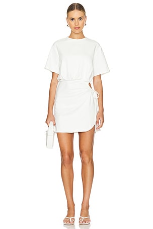 SNDYS Lola Dress in White