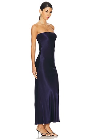 SNDYS x REVOLVE Angel Strapless Midi Dress in Navy