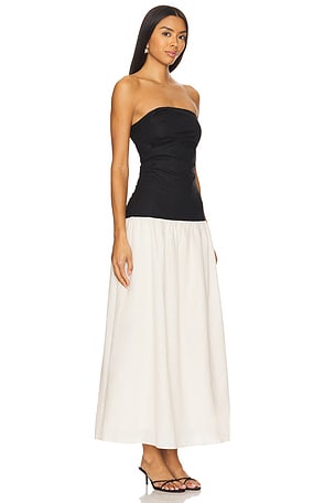 SNDYS Stella Maxi Dress in Cream