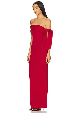 SNDYS x REVOLVE Jaymes Maxi Dress in Red in Red