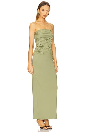 SNDYS Bonni Maxi Dress in Sage