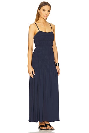 SNDYS Ingrid Maxi Dress in Navy
