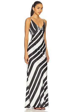SNDYS Agnes Maxi Dress in Black