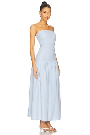 SNDYS Stella Maxi Dress in Blue