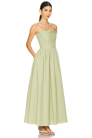 SNDYS Hilda Maxi Dress in Sage