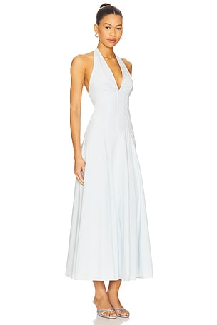 SNDYS Talassa Maxi Dress in Baby Blue