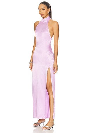 SNDYS x REVOLVE Halter Maxi Dress in Purple