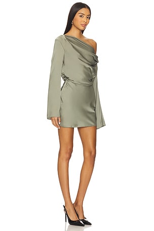 SNDYS Calissa Mini Dress in Green