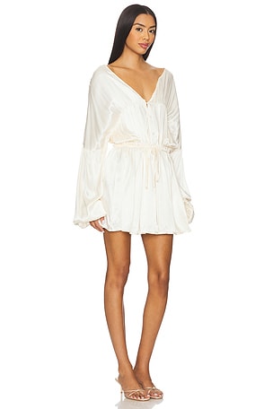 SNDYS Bali Mini Dress in Ivory