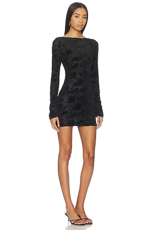 SNDYS Velera Mini Dress in Black