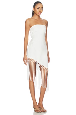 SNDYS Caspian Mini Dress in White