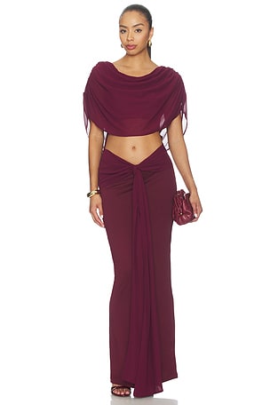 VESTIDO MARNIE REVERSIBLE MAXI  SNDYS