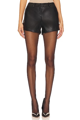Wendy Faux Leather Shorts SNDYS