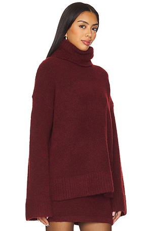 SNDYS x REVOLVE Winnie Jumper in Burgundy