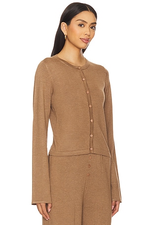 SNDYS x REVOLVE August Button Down Top in Brown