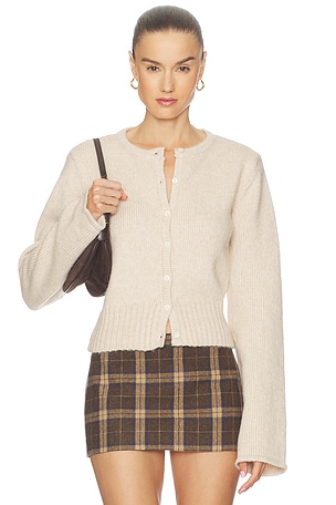 Fluffy August Button Top SNDYS