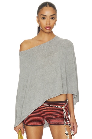 x REVOLVE Misty Knit Poncho SNDYS