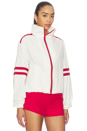 SNDYS Carter Track Jacket in White