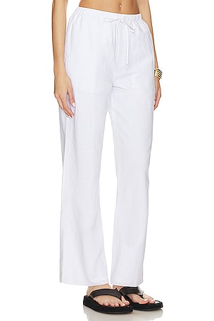SNDYS x REVOLVE Linen Pants in White