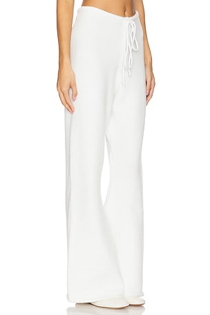 SNDYS Maja Knit Pant in White