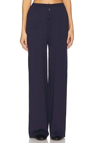 SNDYS X REVOLVE August Button Pants in Navy