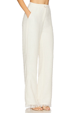 SNDYS Piper Suit Pant in White