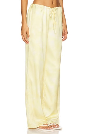 SNDYS Lyra Print Pant in Yellow