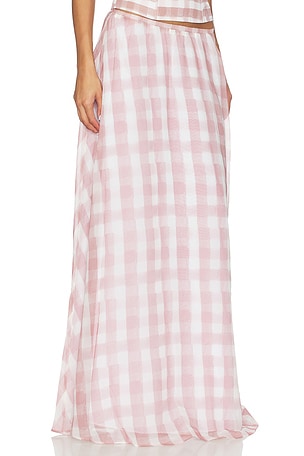 SNDYS Tallin Maxi Skirt in Pink