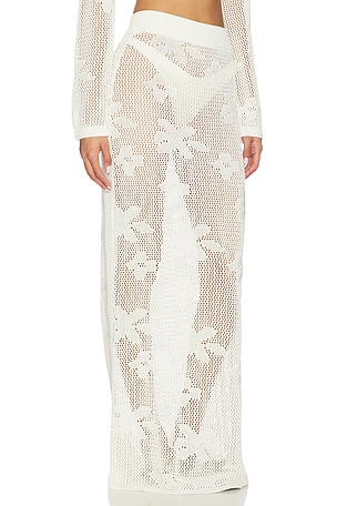 SNDYS Terra Maxi Skirt in Cream