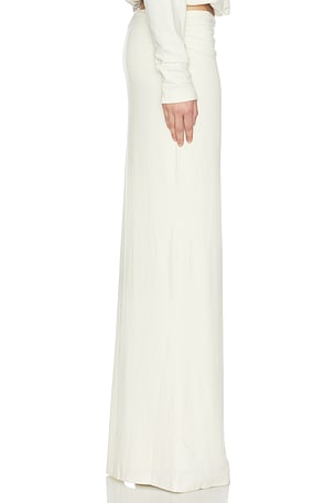 SNDYS Ainara Maxi Skirt in Cream