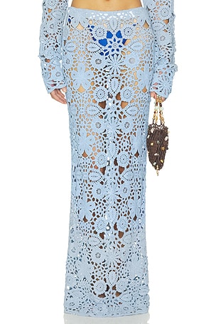 JUPE MAXI CROCHET TALA SNDYS