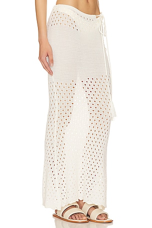 SNDYS Whitehaven Skirt in White