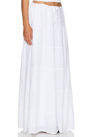 SNDYS Ophelia Skirt in White