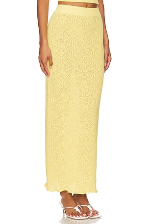 SNDYS x REVOLVE Josefina Skirt in Yellow