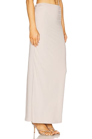SNDYS Gabby Maxi Skirt in Neutral