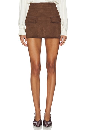 Amelia Suede Mini Skirt SNDYS