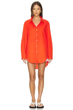 SNDYS x REVOLVE Benny Shirt in Red