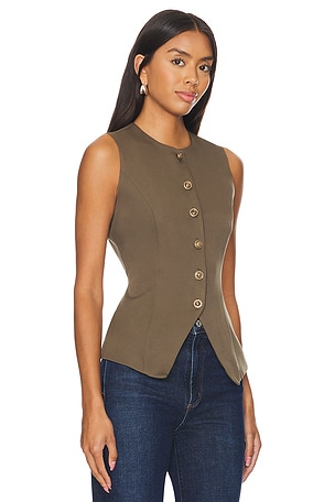 SNDYS x REVOLVE Emiliana Top in Brown