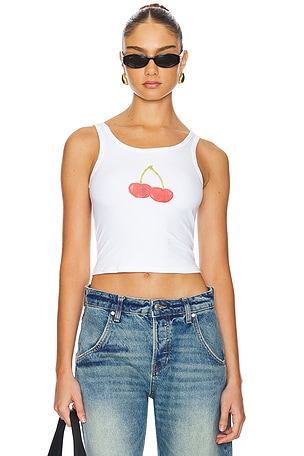 x REVOLVE Cherry Tank Top SNDYS