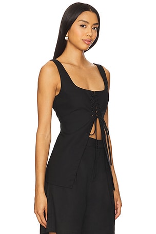 SNDYS Osten Top in Black