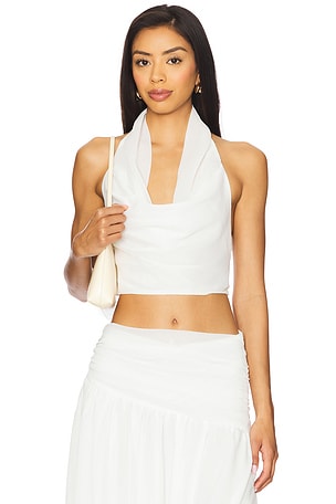 x REVOLVE Camelia Cowl Top SNDYS