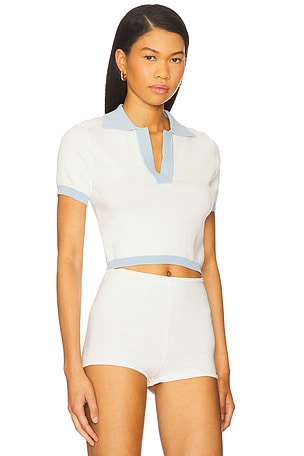 SNDYS x REVOLVE Rayleigh Top in White