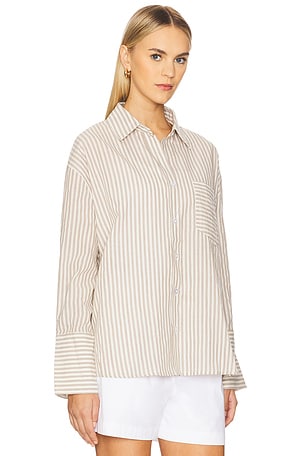 SNDYS Zether Shirt in Tan. Size XXL. Also