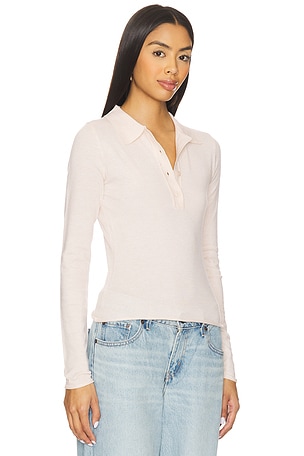 SNDYS Veda Long Sleeve Top in Cream. Size XXS. Also