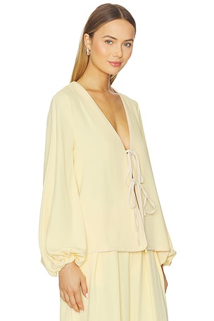 SNDYS Lyns Top in Yellow. Size XXS. Also