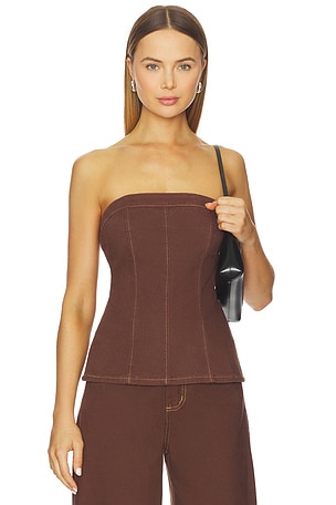 Lex Denim Corset Top SNDYS