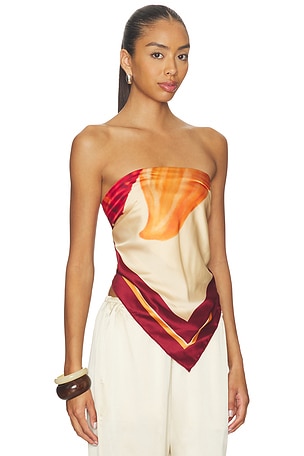 SNDYS Cattleya Wrap in Red