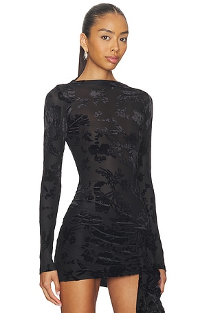 SNDYS Lenora Top in Black