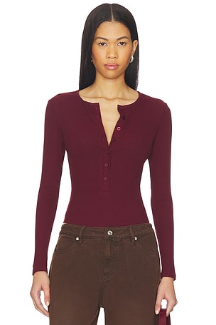 HENLEY 바디수트 SNDYS