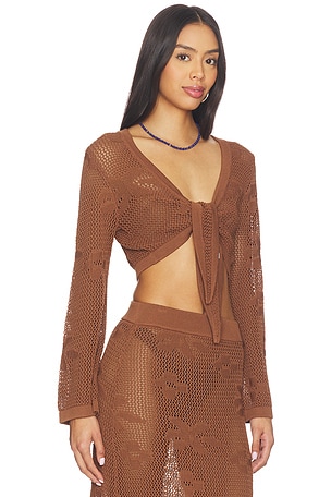 SNDYS Terra Reversible Top in Brown